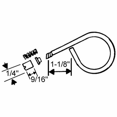 STRYBUC P Type Plunger Assembly 90-514